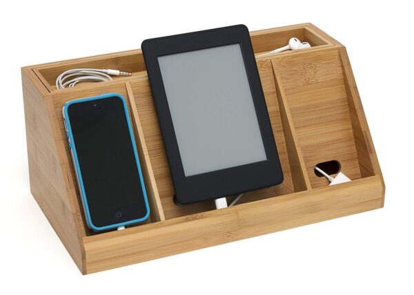 Bamboo charging station